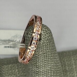 NWT Discontinued Park Lane “Classique” Rose Gold Eternity Band Sz 9